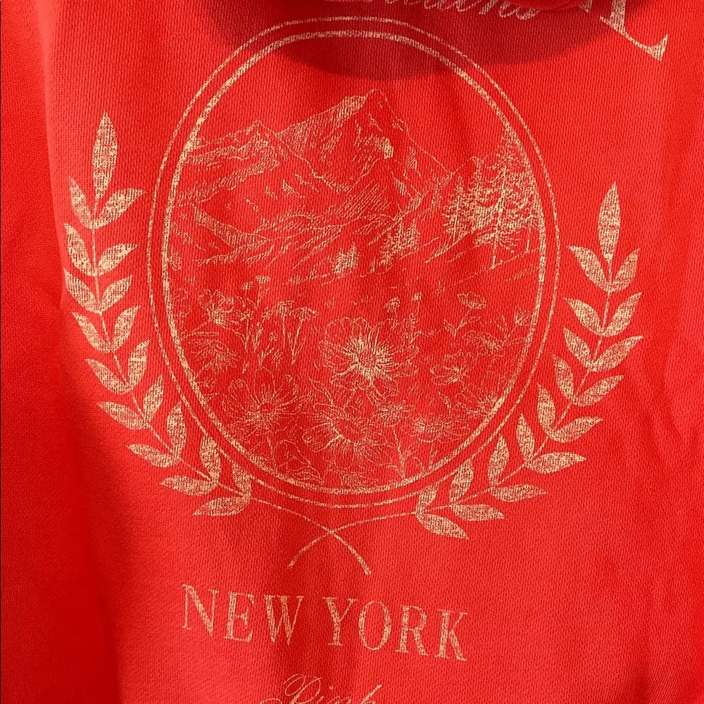 PINK Victoria's Secret Coral Zip-Up Hoodie - Picture 8 of 16